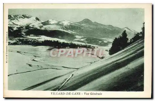 Cartes postales Villard de Lans Vue Generale