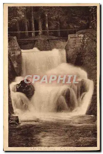 Cartes postales En Morvan Cascade de Lac des Settons