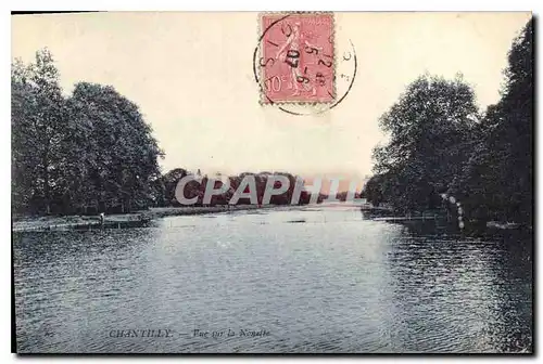 Cartes postales Chantilly vue sur la Nonette