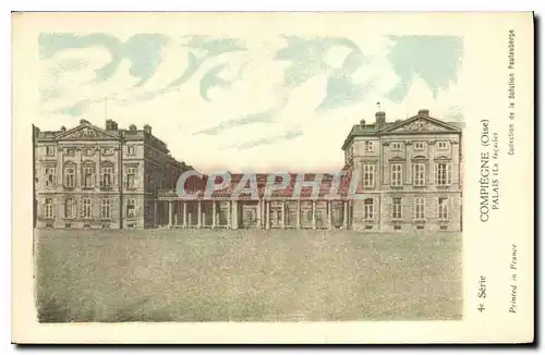 Cartes postales Compiegne Oise Palais la facade