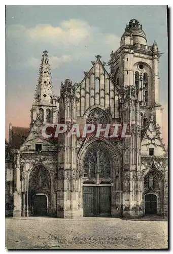 Ansichtskarte AK Senlis Ancienne Eglise Saint Pierre Marche Couvent