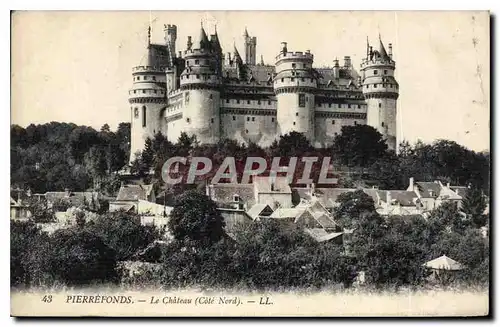 Ansichtskarte AK Pierrefonds le Chateau Cote Nord