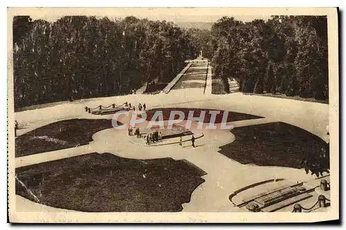 Ansichtskarte AK Foret de Compiegne Oise vue generale de la Clairiere de l'Armistice au fond le Monuement du Mati