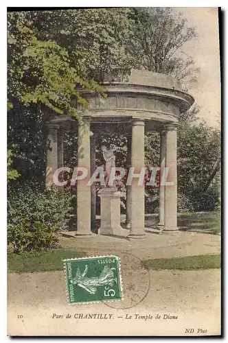 Ansichtskarte AK Parc de Chantilly le Temple de Diane