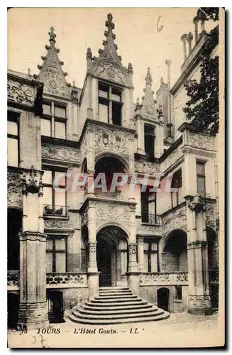 Cartes postales Tours l'Hotel Gouin