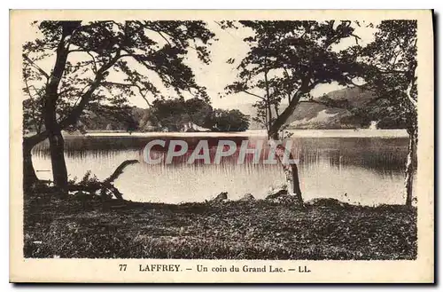 Cartes postales Laffrey un coin du Grand Lac