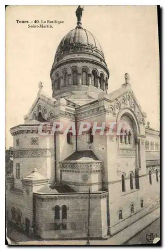 Cartes postales Tours la Basilique Saint Martin