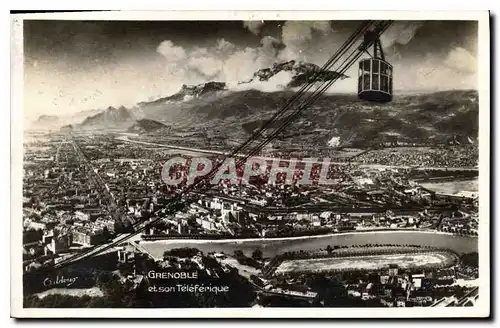 Cartes postales Grenoble et son Teleferique