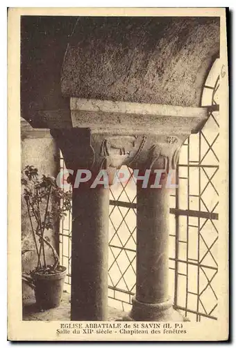 Cartes postales Eglise Abbatiale de St Savin H P