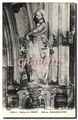 Cartes postales Eglise de Brou Sainte Magdeleine