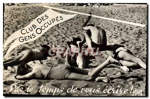 Cartes postales Club des Gens Occupes En Vacances