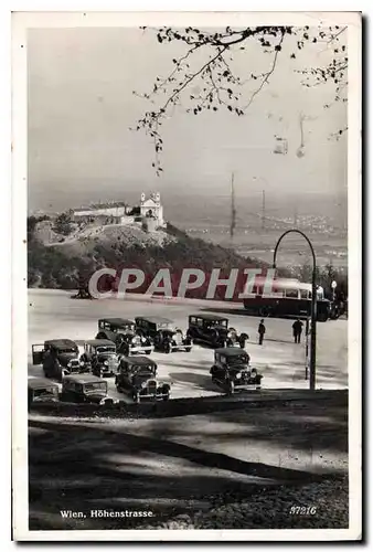 Cartes postales Wien Hohenstrasse Automobile