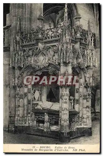 Cartes postales Bourg Eglise de Brou Mausolee de Marguerite d'Autriche