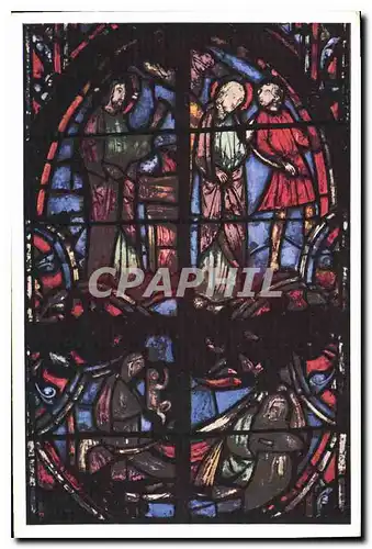 Cartes postales Histoire de Jeremie Vision de la vierge