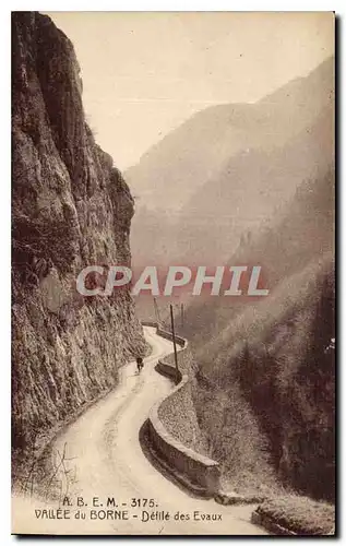 Cartes postales Valle du Borne Defile des Evaux