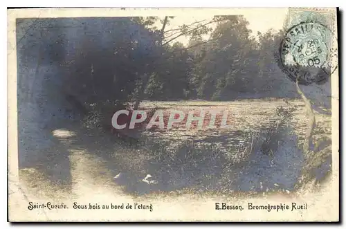 Cartes postales Saint Cucufa Sous bois au bord de l'etang