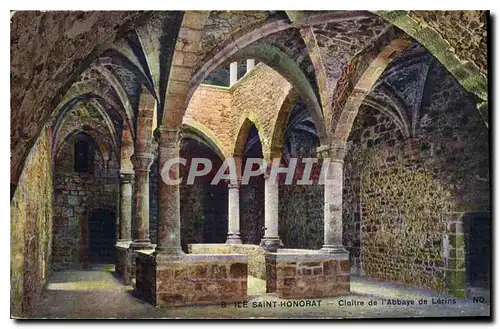 Cartes postales Ile Saint Honorat Cloitre de l'Abbaye de Lerind