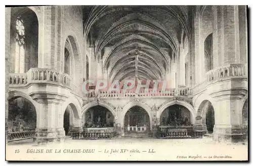 Cartes postales Eglise de la Chaise Dieu Le Jube