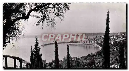 Cartes postales Menton Vue generale prise des Colombieres