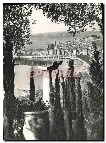 Cartes postales Menton Vue prise de Garavan