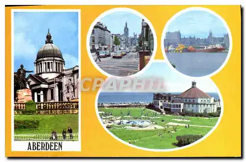 Moderne Karte Aberdeen