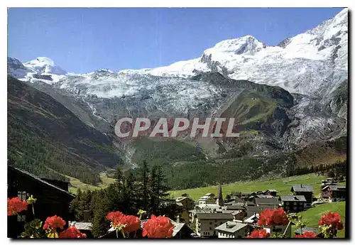 Cartes postales moderne Saas Fee Wallis