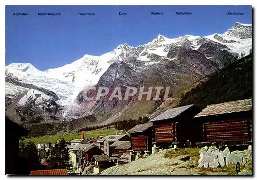 Cartes postales moderne Saas Fee