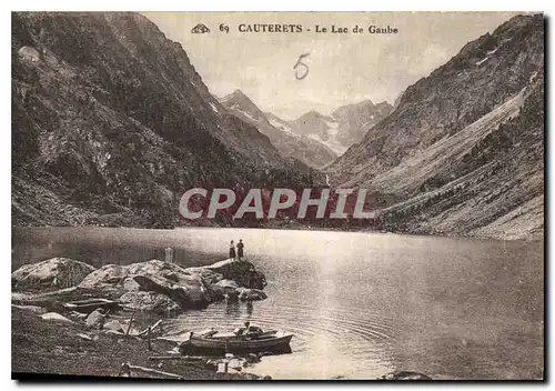 Cartes postales Cauterets Le Lac de Gaube