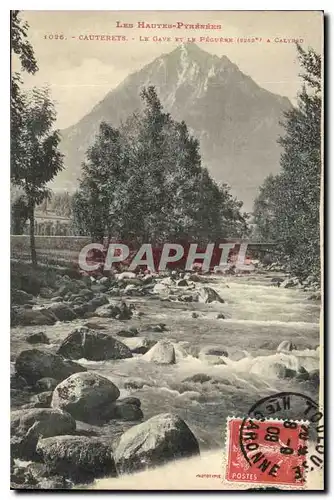 Ansichtskarte AK Les Hautes Pyrenees Cauterets Le Gave et le Peguere