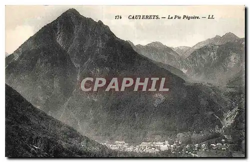 Cartes postales Cauterets Le Pic Peguere