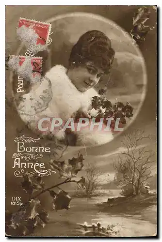 Cartes postales Bonne Annee Femme