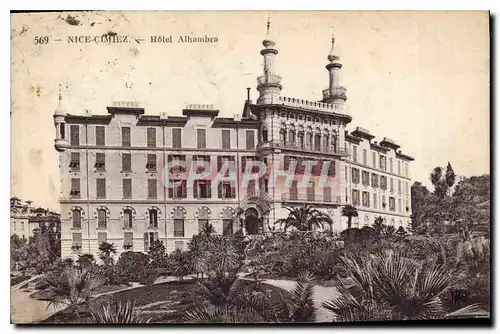 Cartes postales Nice Cimiez Hotel Alhambra