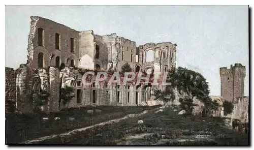 Ansichtskarte AK Environs d'Arles Ruines de l'abbaye de Montmajour