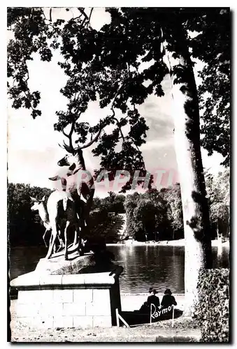 Cartes postales Images de France Le Parc de Sceaux Seine Coin artistique pres du Lac