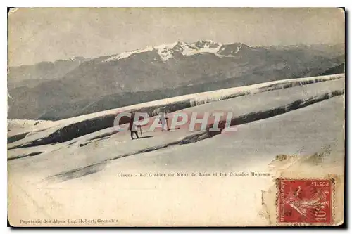 Cartes postales Oisens Le Glacier du Mont de Lans et les Grandes Ruines