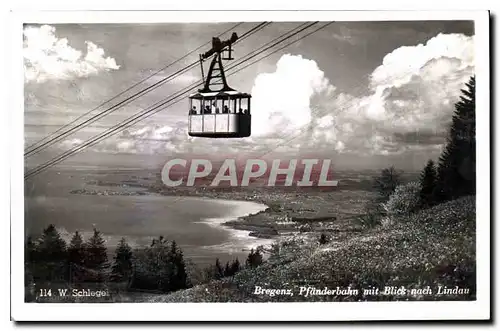 Cartes postales Bregenz Pfanderbalm mit Blick nach Lindan