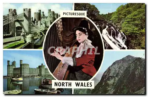 Cartes postales Picturesque North Wales