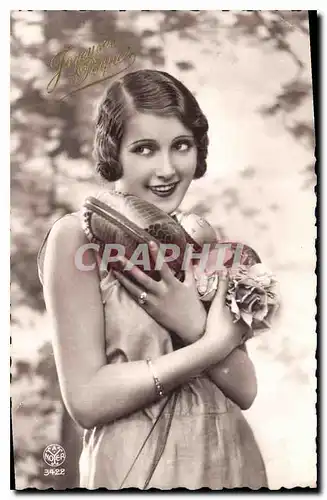 Cartes postales Joyeuses Paques Femme