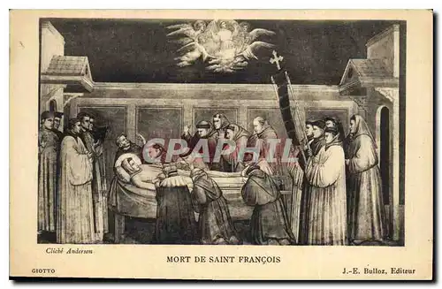 Cartes postales Mort De Saint Francois