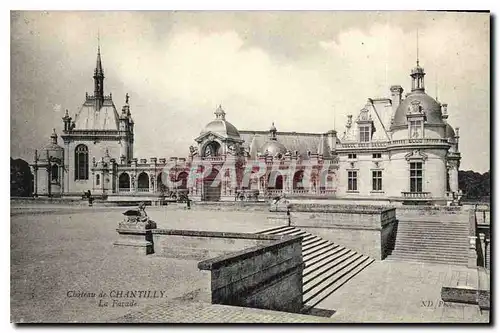 Ansichtskarte AK Chateau De Chantilly La Facade