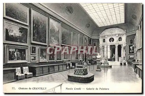 Cartes postales Musee Conde Galerie de Peinture