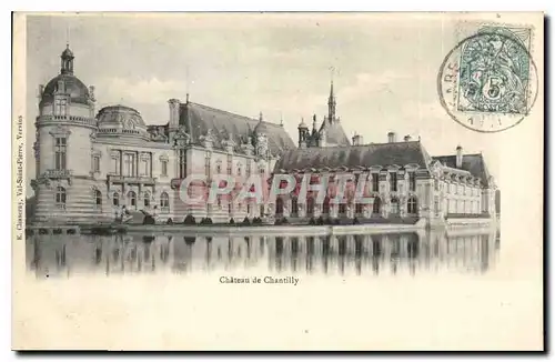 Cartes postales Chateau De Chantilly