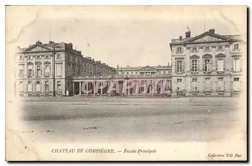 Ansichtskarte AK Chateau De Compiegne Facade Principale