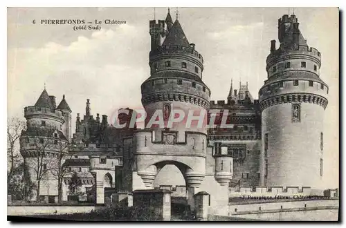 Ansichtskarte AK Pierrefonds Le Chateau cote Sud