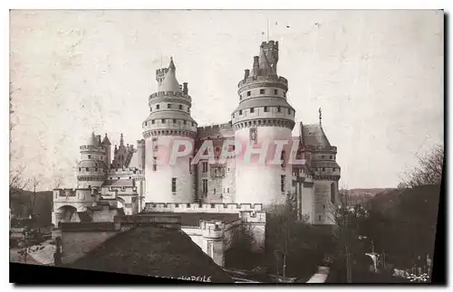 Cartes postales Ch�teau de Pierrefonds Cote de la chapelle