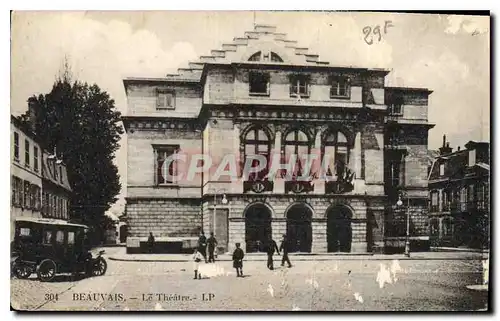 Cartes postales Beauvais Le Theatre Automobile