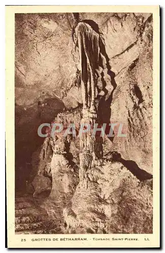Cartes postales Grottes de Betharram Torsade Saint Pierre