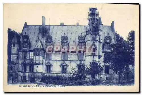 Cartes postales Beauvais Le Palais de Justice