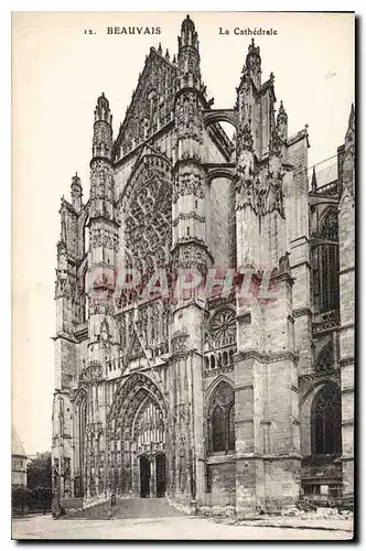 Cartes postales Beauvais La Cathedrale