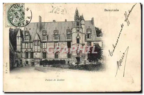 Cartes postales Beauvais Palais de Justice